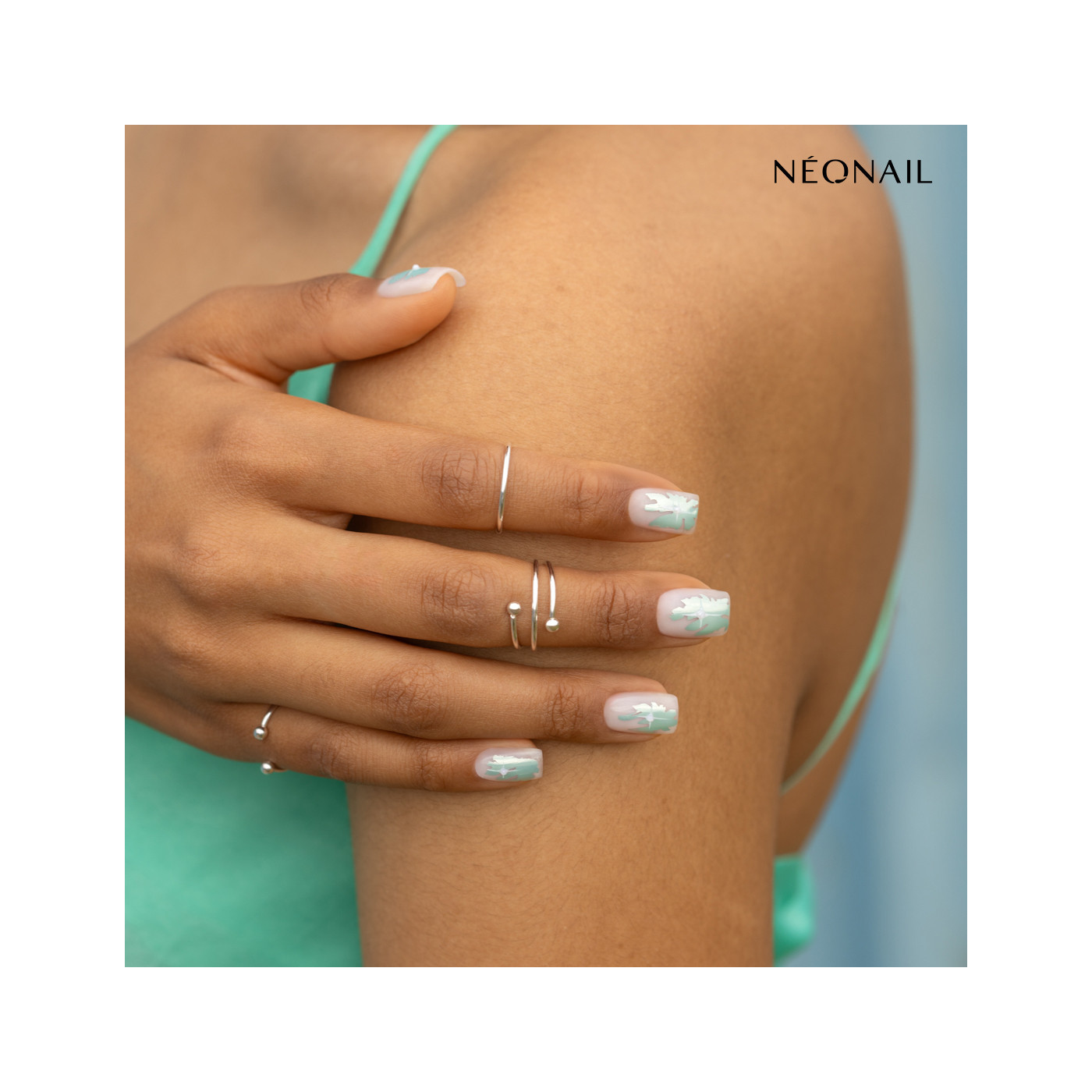 Foil Per Nail Art 29: Pastel Mint